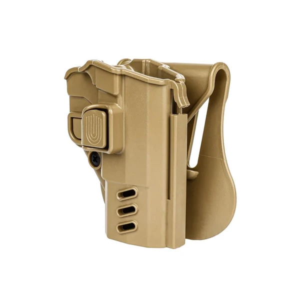 Single Sword BG Plastik Tetik Kitlemeli Hızlı Çekim Silah Kılıfı - 5