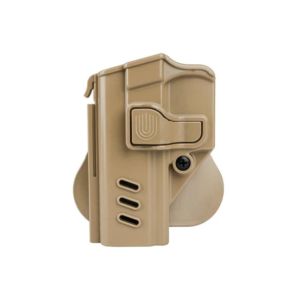 Single Sword BG Plastik Tetik Kitlemeli Hızlı Çekim Silah Kılıfı - 12