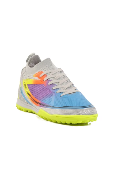 Playup Gri Çoraplı Unisex Halı Saha Ayakkabısı GH-251-141 G - 3