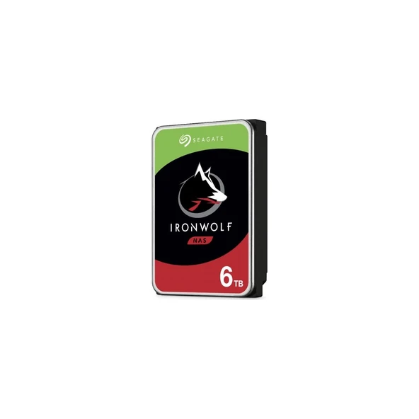 Seagate Ironwolf 6 Tb 5400RPM Sata3 256MB 180TB/Y Rv Nas (ST6000VN001)
