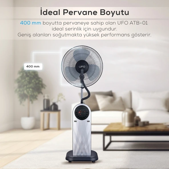 Ufo Atb-01 Soğuk Buharlı Portatif Vantilatör - 6