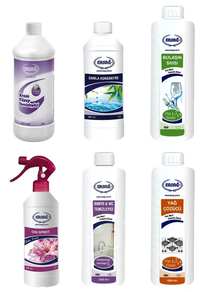 Ersağ 6lı Temizlik Paketi