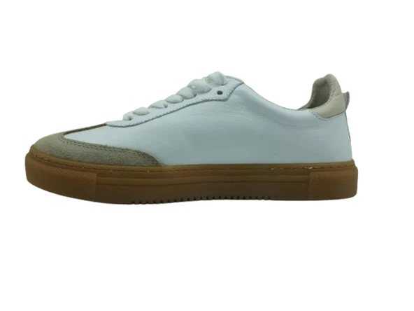 Bağcıklı Günlük Bayan Spor Ayakkabı Beyaz15 FLOOR 3040 - 2