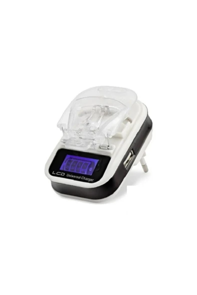ROSEPREMİUM 1A Lcd Universal Ekranlı Göstergeli Pil Batarya Şarjı - 3