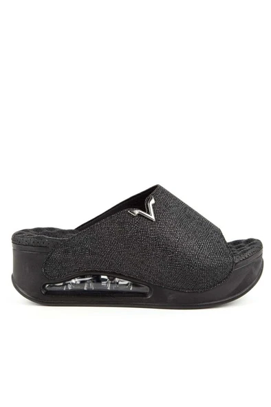 Muya Aero 31212-001 Air Max Anatomik Taban Kadın Terlik Baskılı Siyah 36-40 - Resim 2