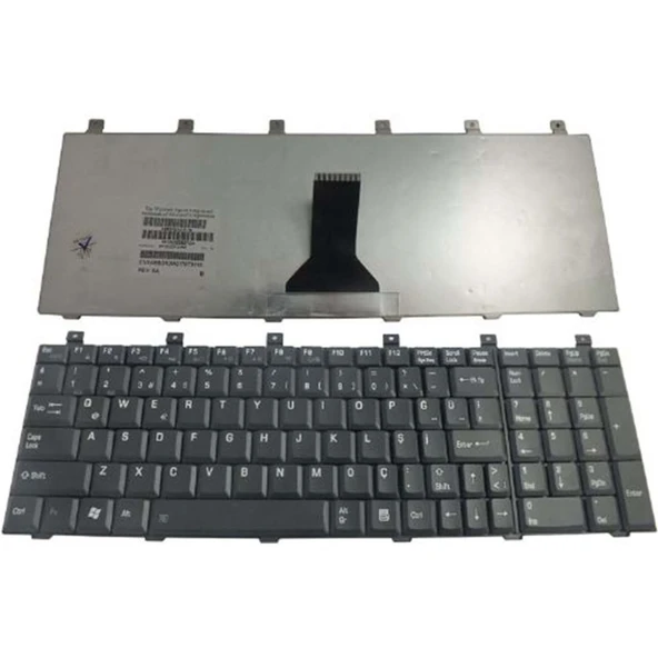 Toshiba Satellite M60 M65 P100 P105 Notebook Klavyesi Siyah TR MP-03233TQ-920, AEBD10IA017-TR