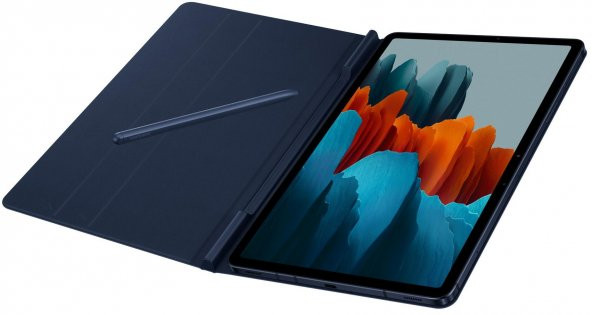 Samsung Galaxy Tab S7 | Tab S8 (11 inç) için Book Cover Kapaklı Kılıf, Lacivert EF-BT870PNEGWW - 7