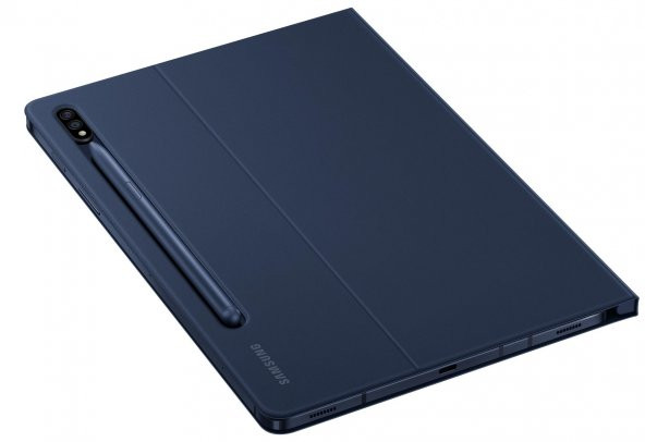 Samsung Galaxy Tab S7 | Tab S8 (11 inç) için Book Cover Kapaklı Kılıf, Lacivert EF-BT870PNEGWW - 9