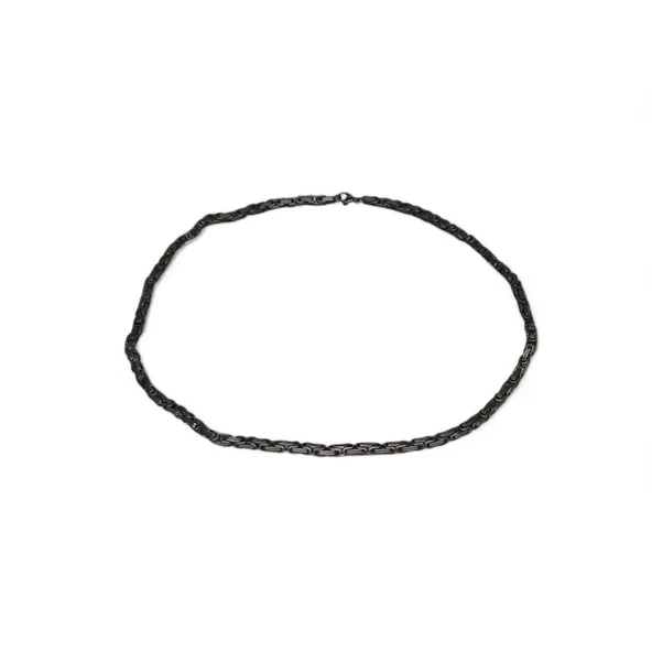 Erkek Çelik Zincir Kolye 60 cm - 3