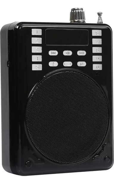 Subzero KTX 1601 Mikrofonlu Rehber Öğretmen Amfisi USB/TF/AUX FM Destekli Hoparlör - 2