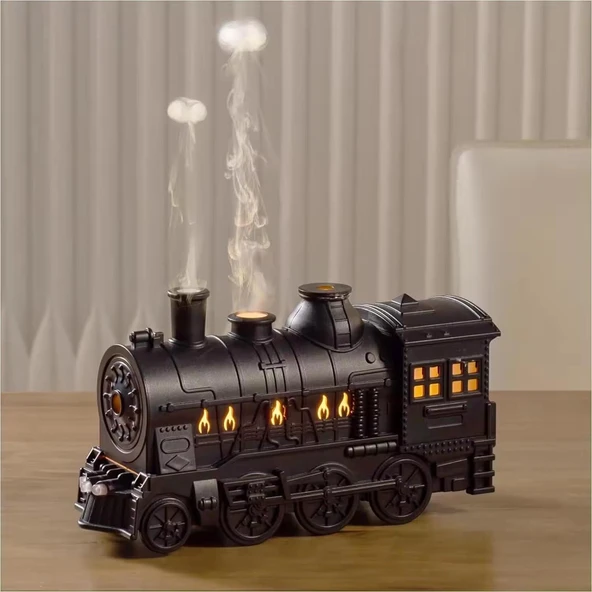 Tren Şeklinde Hava Nemlendirici Buhar Makinesi Aroma Difüzörü - 2