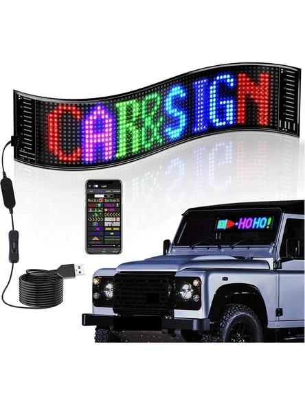 Matrix LED Panel Cama Telefon Kontrollü LED Ekran Panel Boy 16X96 - 120MM-590MM - 3