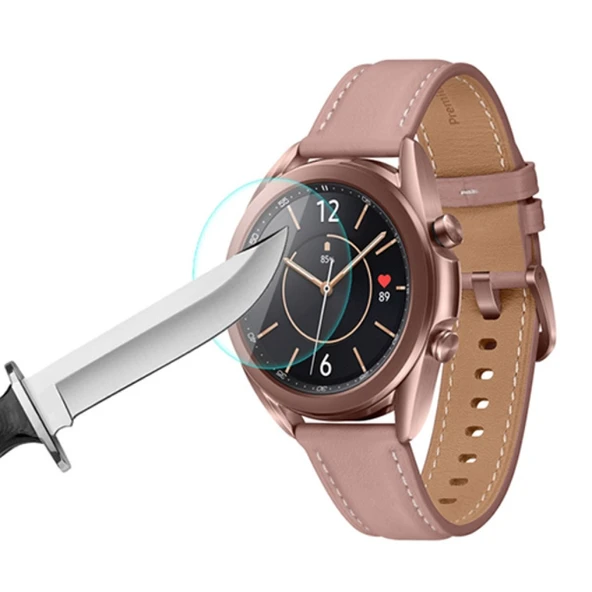 Samsung Galaxy Watch 3 41mm Temperli Cam Ekran Koruyucu - 3