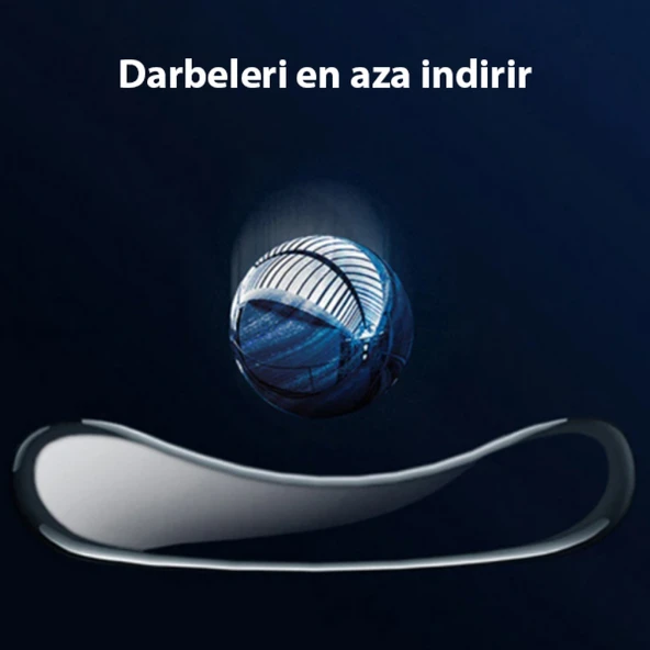 Realme Watch 2 Pro 3D PET+PMMA Cam Ekran Koruyucu (Siyah) - 4