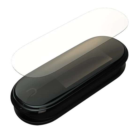 Mi Band 5-4 Darbe Emici Ekran Koruyucu 2 Adet Set - 3