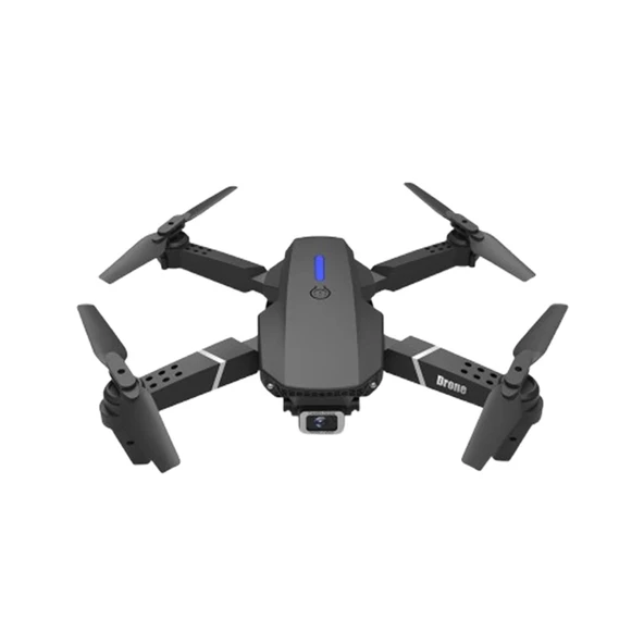 E99 Pro RC Drone 4K HD Kamera Katlanabilir WIFI FPV Yüksek Performans Siyah kumandalı geniş açı Profesyonel ufak - 2