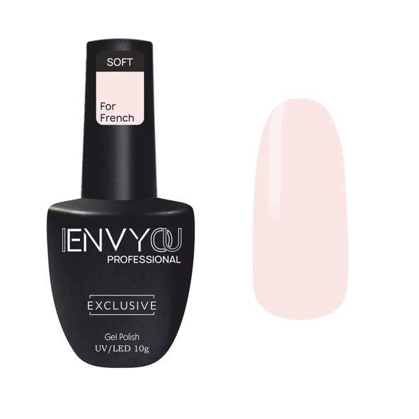 Envy Kalıcı Oje For French Collection Yarı Şeffaf Soft Nude Kalıcı Oje 10gr