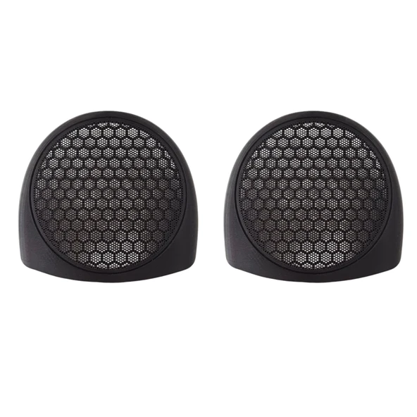 Renault 2001 Megane 1 Twingo Scenic Uyumlu 2 Adet Ön Kapı Hoparlör Kapağı Siyah Renk 1 ÇİFT Sağ Sol 2li Set