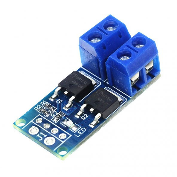 15A 400W PWM Kontrollü MOSFET Anahtarlama Modülü Arduino