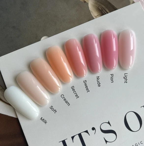 Envy Kalıcı Oje For French Collection Yarı Şeffaf Light Nude Kalıcı Oje 10gr - Resim 3