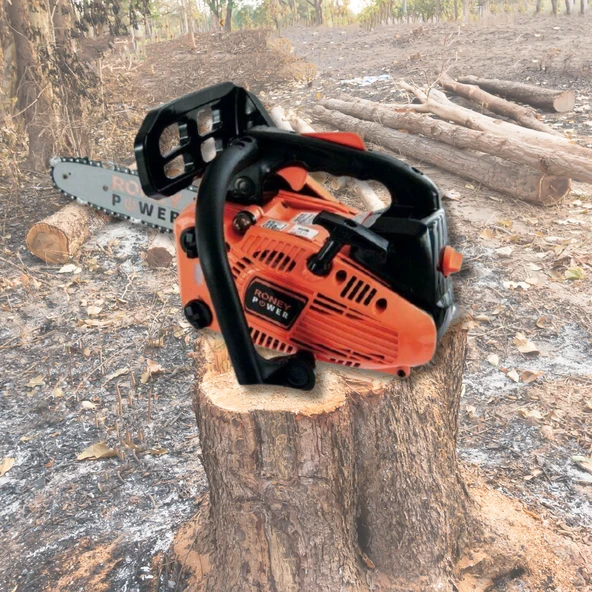 Roney Power Cs 2501 Benzinli Ağaç Kesme Motoru 25,4 Cc - 4