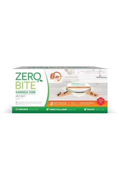 Zero Bite Karınca Yemi 2 Li Istasyon 9 Gr x 2 Paket - 2