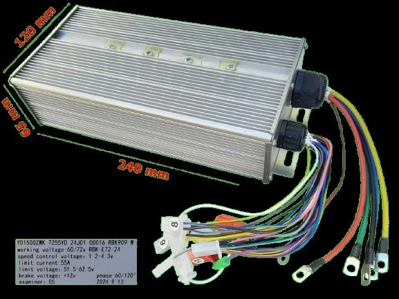 E-Bis Hız Kontrol Cdi Akıllı Beyin 48-72V 1500W 55A Geniş Kasa
