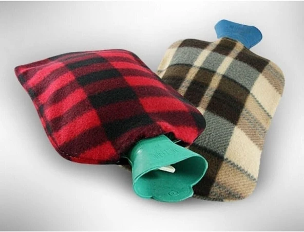 Busstier Peluş Kılıflı Sıcak Su Torbası - 1700ml Kapasite, Konforlu Isı Terapisi - 5