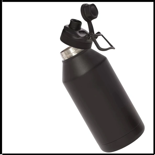 Uyguna-Yakala 1.9 lt - Siyah Çelik Termos - RM.199