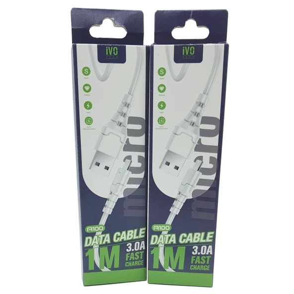 3A 1 Metre (Micro) Hızlı Kablo Aspor A100 ürün görseli