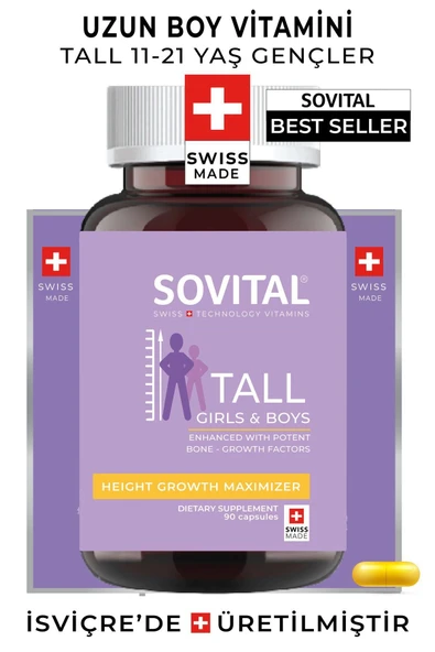 SOVİTAL TALL UZAMAYA YARDIMCI 90 SOFTGELS 2 ADET