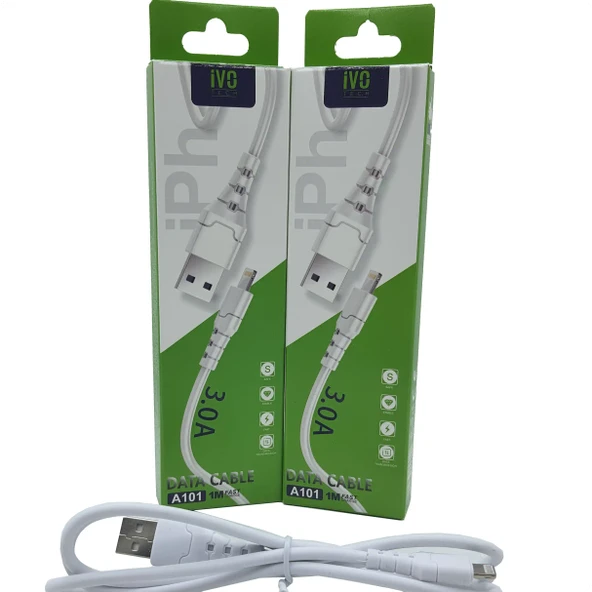3A 1 Metre (İphone) Hızlı Kablo İVO A101 ürün görseli