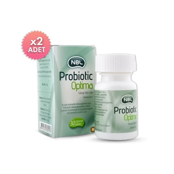 NBL Probiotic Optima 30 Tablet 2'li