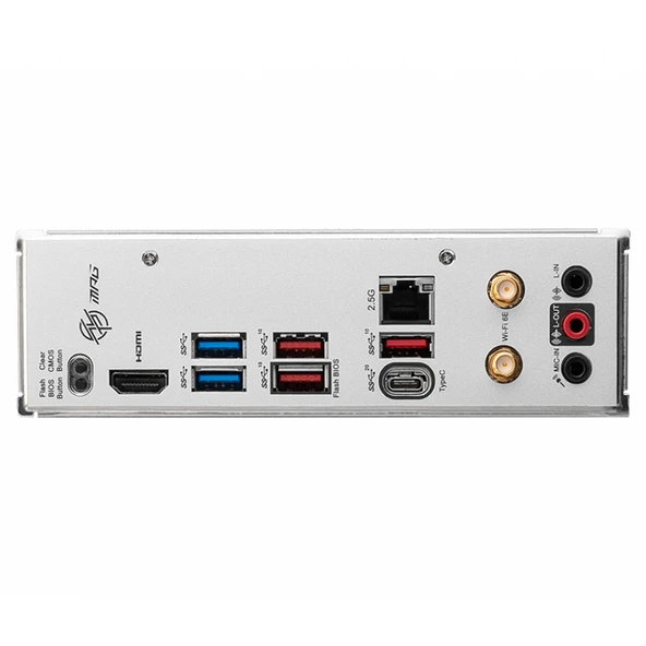 MSI MPG B650I EDGE WIFI DDR5 HDMI M.2 USB 3.2 LAN WİFİ MITX AM5 - Resim 6