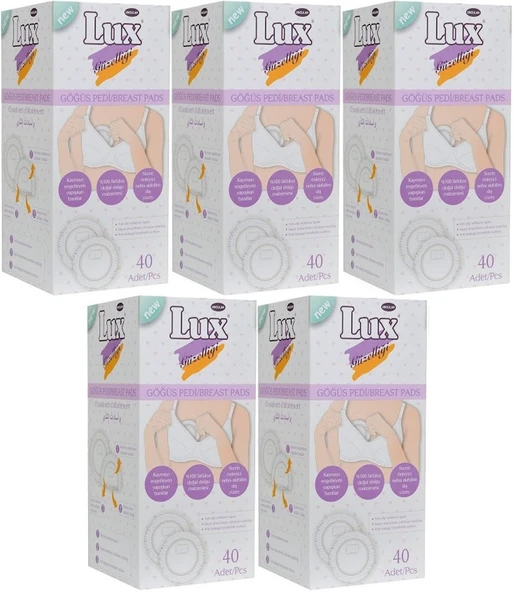 Lux Göğüs Pedi 200 Adet (5PK*40)