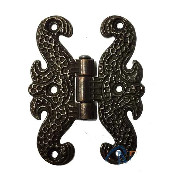 Zamak Kelebek Menteşe - Büyük, 50x67mm, Oksit, 1 Adet ürün görseli 1