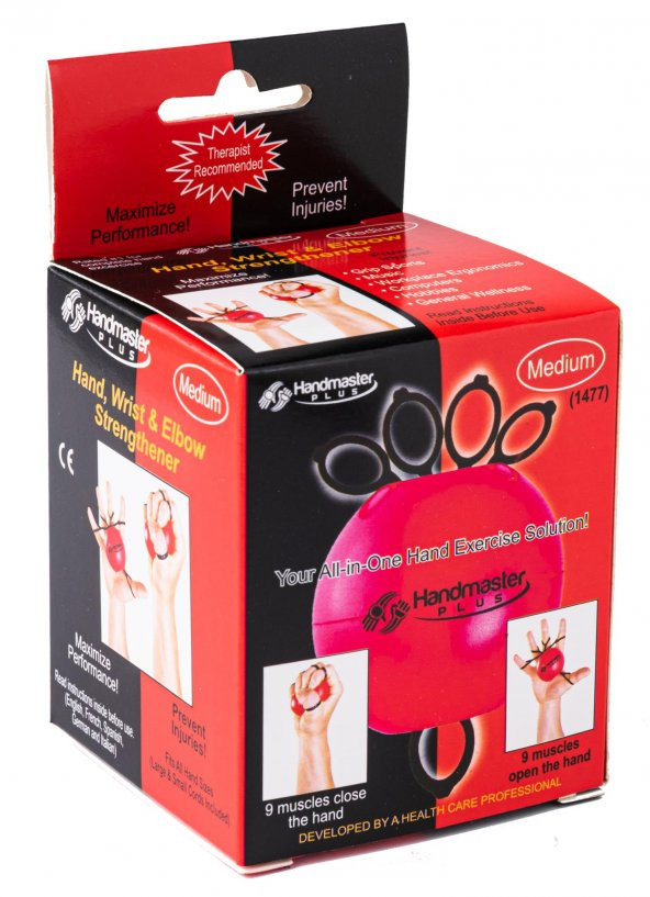 MVS HAND MASTER PLUS PARMAK VE EL EGZERSİZ
GÜÇLENDİRME
KIRMIZI RENK (ORTA) - 4