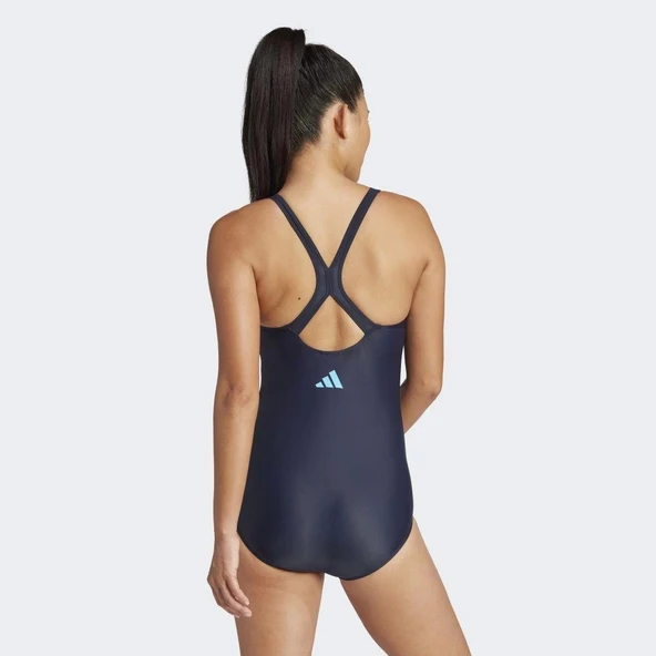 adidas JH3320 3S MID SUIT BAYAN YÜZÜCÜ MAYOSU - 2