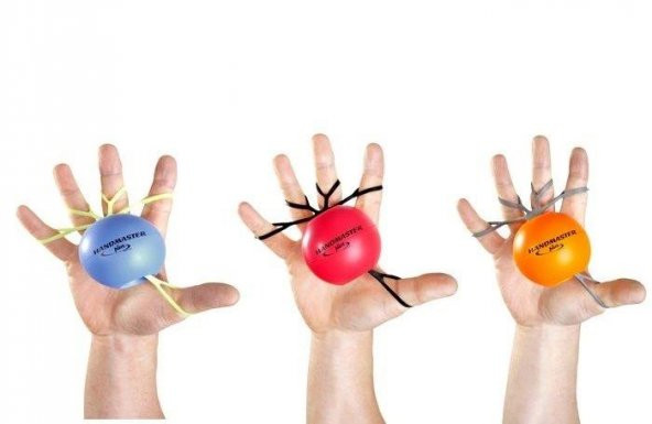 MVS HAND MASTER PLUS PARMAK VE EL EGZERSİZ 
GÜÇLENDİRME KUVVETLENDİRİCİ
 3 LÜ SET - 5