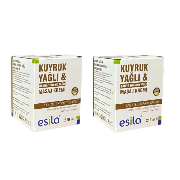 Kuyruk Yağı masaj Kremi 210 ml, Esila - 3