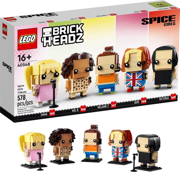 LEGO 40548 BrickHeadz Spice Girls Hatırası