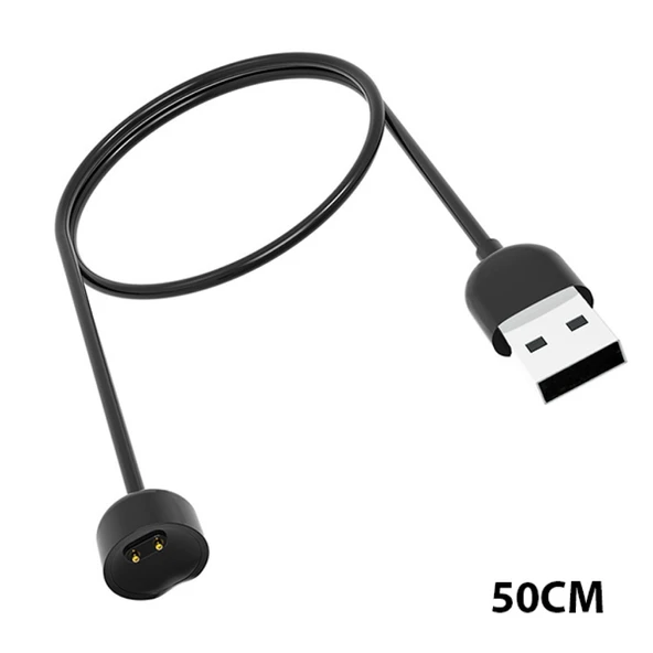 Xiaomi Mi Band 7- 6 Mİ band 5 USB Şarj Kablosu 50CM (Siyah) - 2