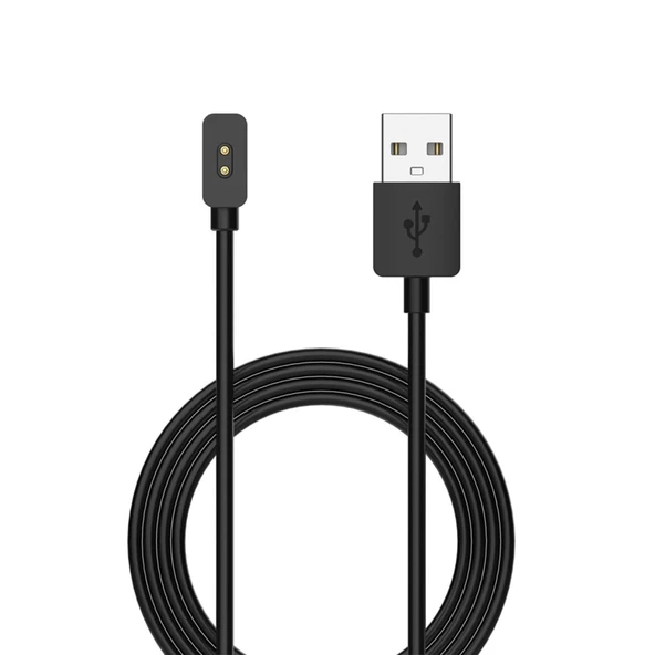 Xiaomi Mi Band 8 Manyetik Şarj Kablosu 100 cm (Siyah)