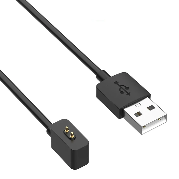 Xiaomi Mi Band 8 Manyetik Şarj Kablosu 100 cm (Siyah) - 2