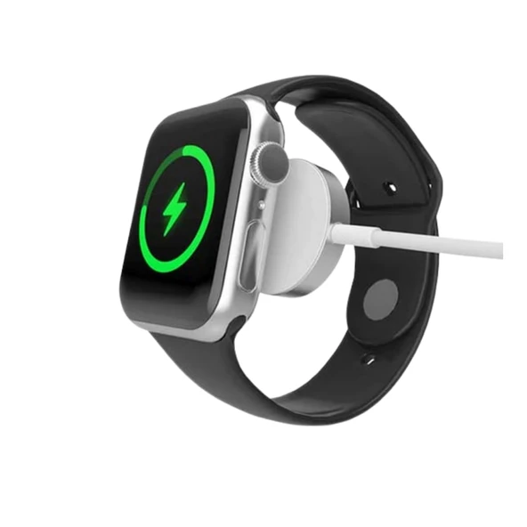 Apple Watch Manyetik Şarj Kablosu 1 m ​​​​​​​(Beyaz) - 2