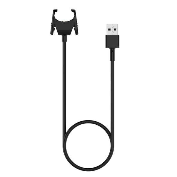 Fitbit Charge 4 Usb Şarj Aleti Şarj Kablosu (Siyah) - 4