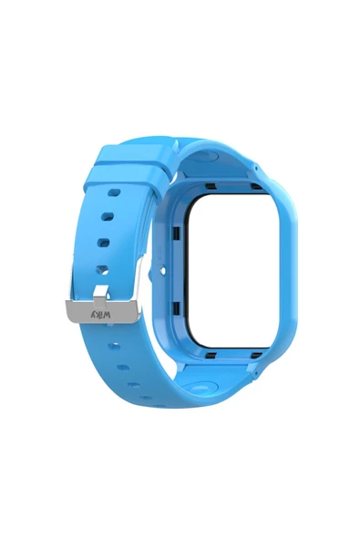 Wiky Watch 4s Değiştirilebilir Kordon Mavi - 3