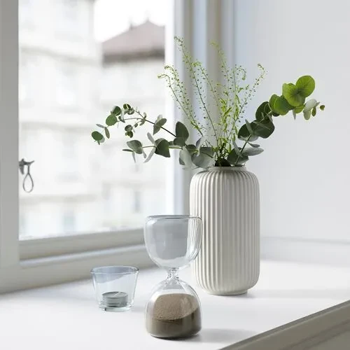 IKEA Eftertanka Dekoratif Kum Saati 15 Cm Masaüstü Dekor (7.20) - 2
