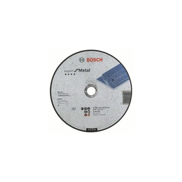 Bosch 230*3,0 Mm Standard For Metal Düz Aşındırıcı Disk