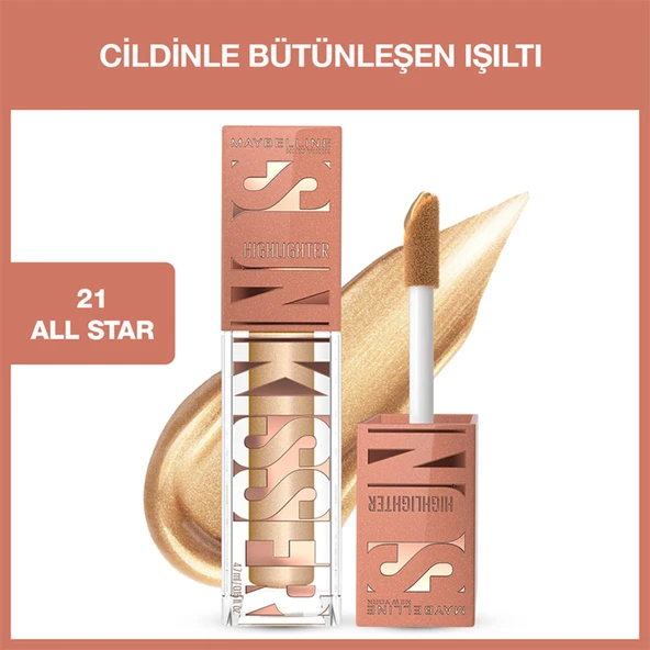 Maybelline New York Sunkisser Likit Aydınlatıcı Highlighter - 21 All Star